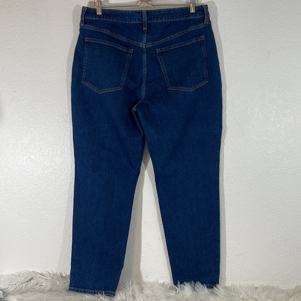 OLD NAVY O.G. Straight High Rise Secret-Slim Pockets Jeans Size 14 - Picture 6 of 12